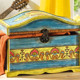 Istruzioni: marchio della cassapanca in legno