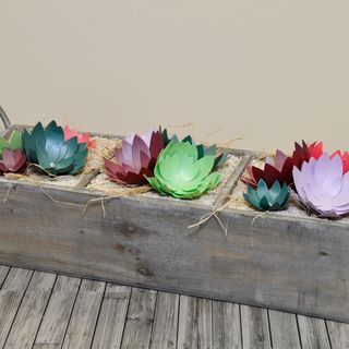 Sizzix® Tutorial: Paper Succulent in a Planter Basket