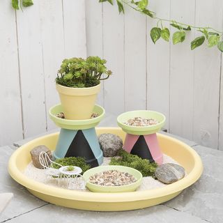 Mini Garden in Pastel