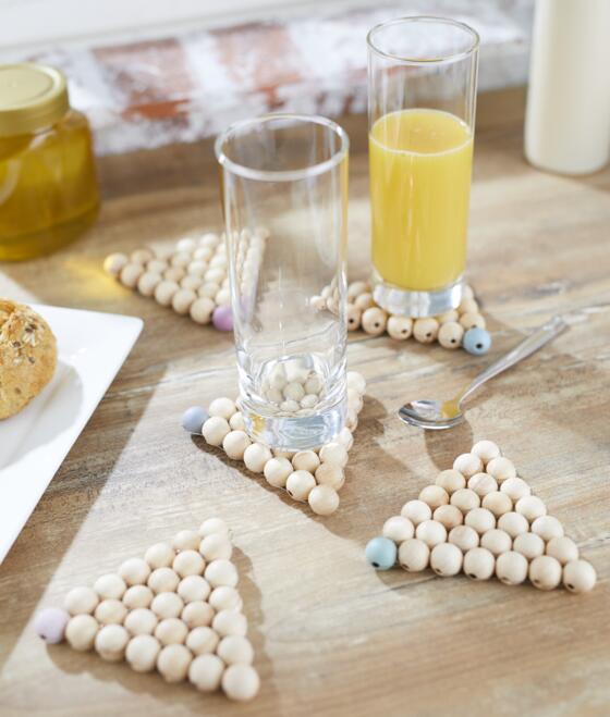 Holzkugel Untersetzer