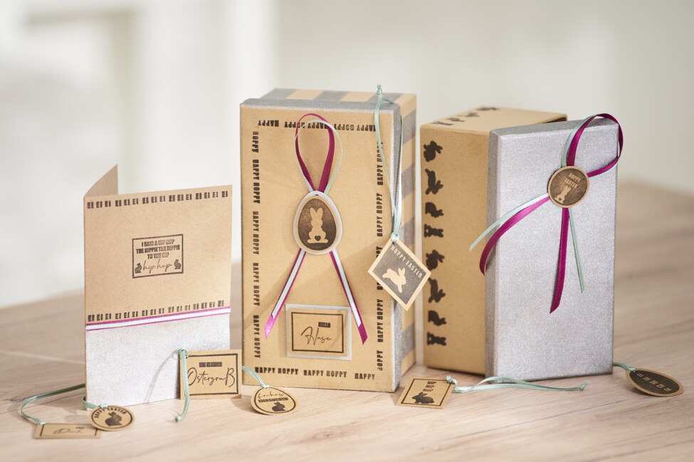 Österliche Karten und Schachteln