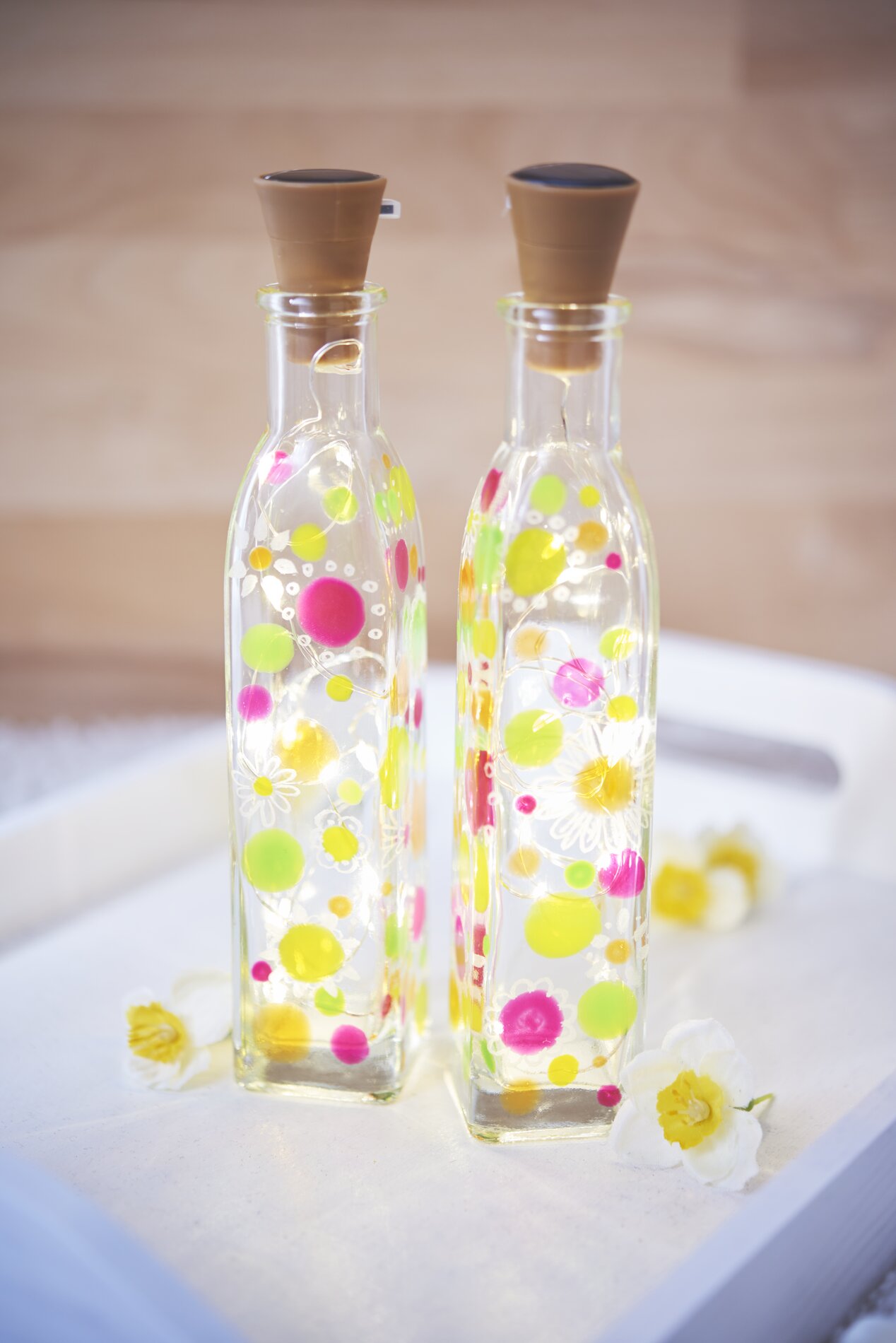 Glasflaschen mit Gravur