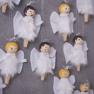 VBS creative set "Clothespin angel"