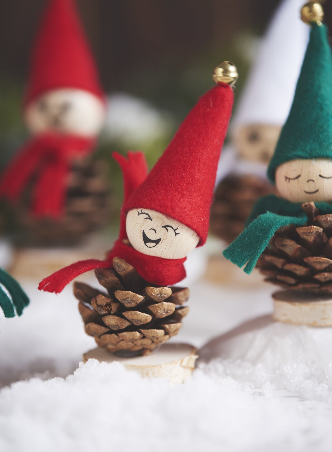 kreativset wichtelzapfen