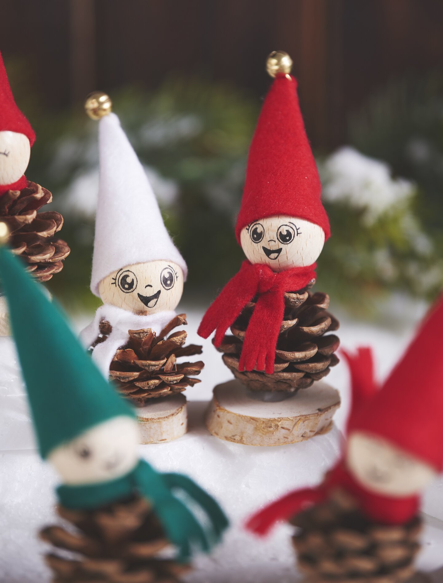 kreativset wichtelzapfen