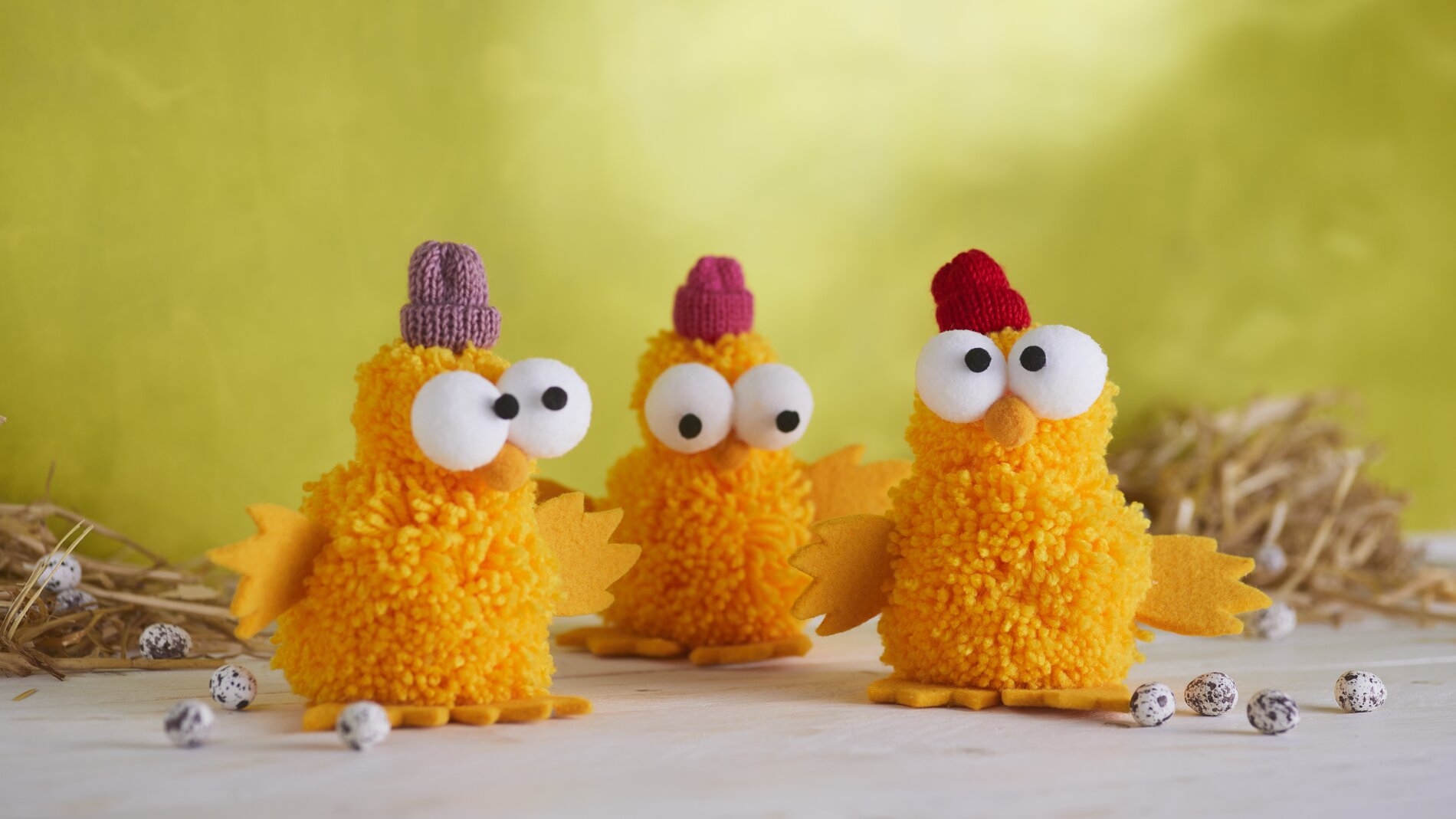 vbs Kreativset PomPon Küken