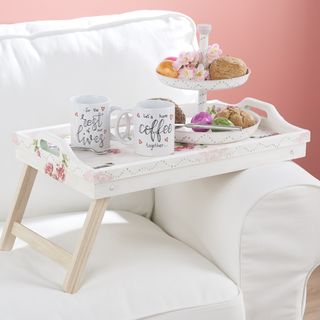 Romantische Tischdekoration