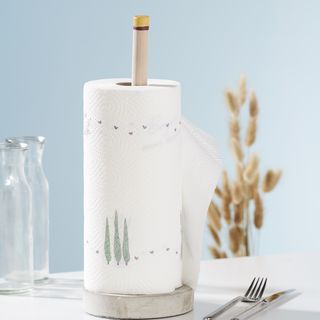 Porta rotolo da cucina in cemento