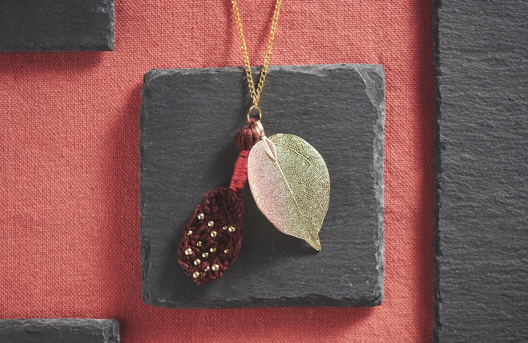 Makramee Kettenanhänger