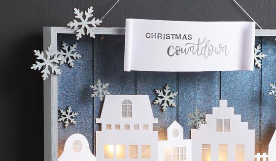 Selbstgemachter Adventskalender Christmas Countdown