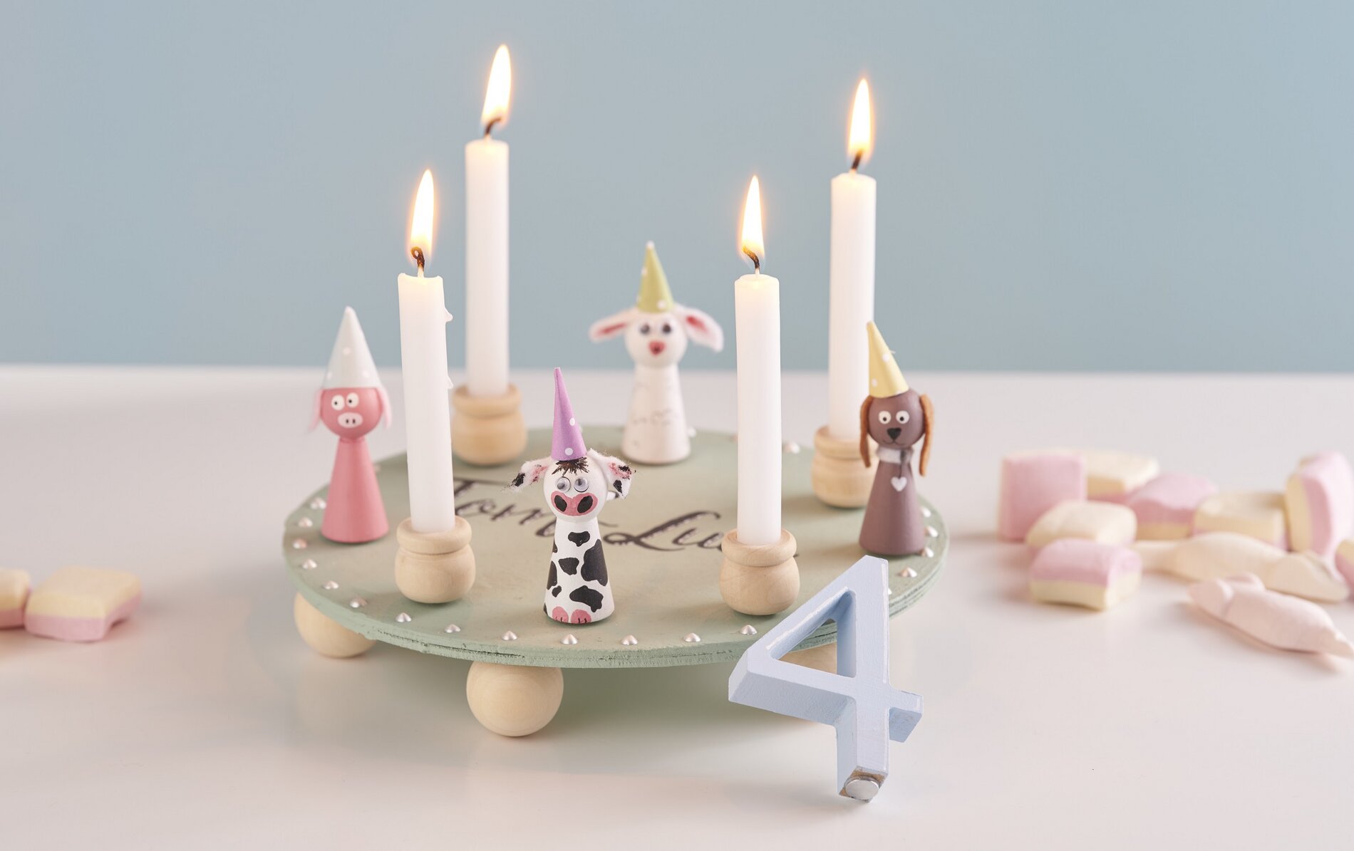 Individueller Geburtstagsteller