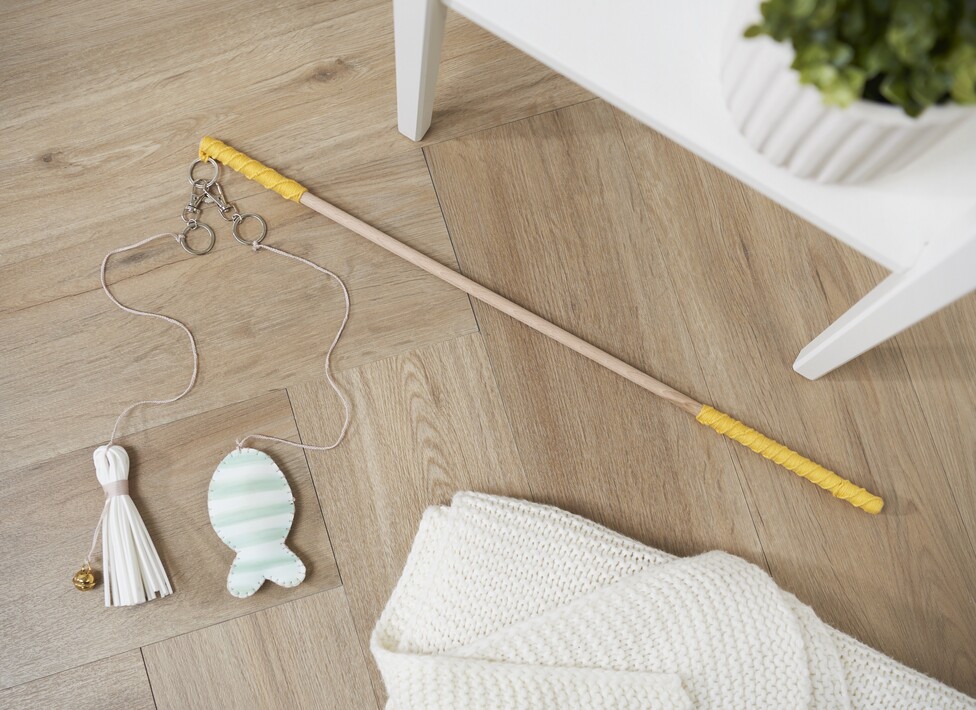 Spielangel für Katzen