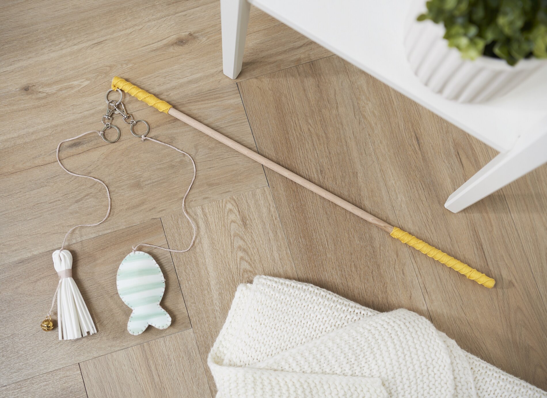 Spielangel für Katzen