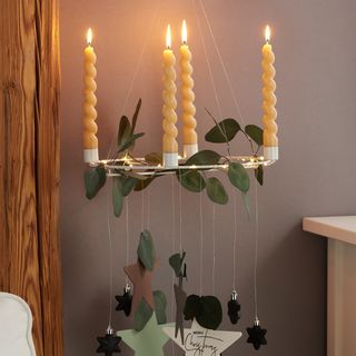 Hängender Adventskranz 