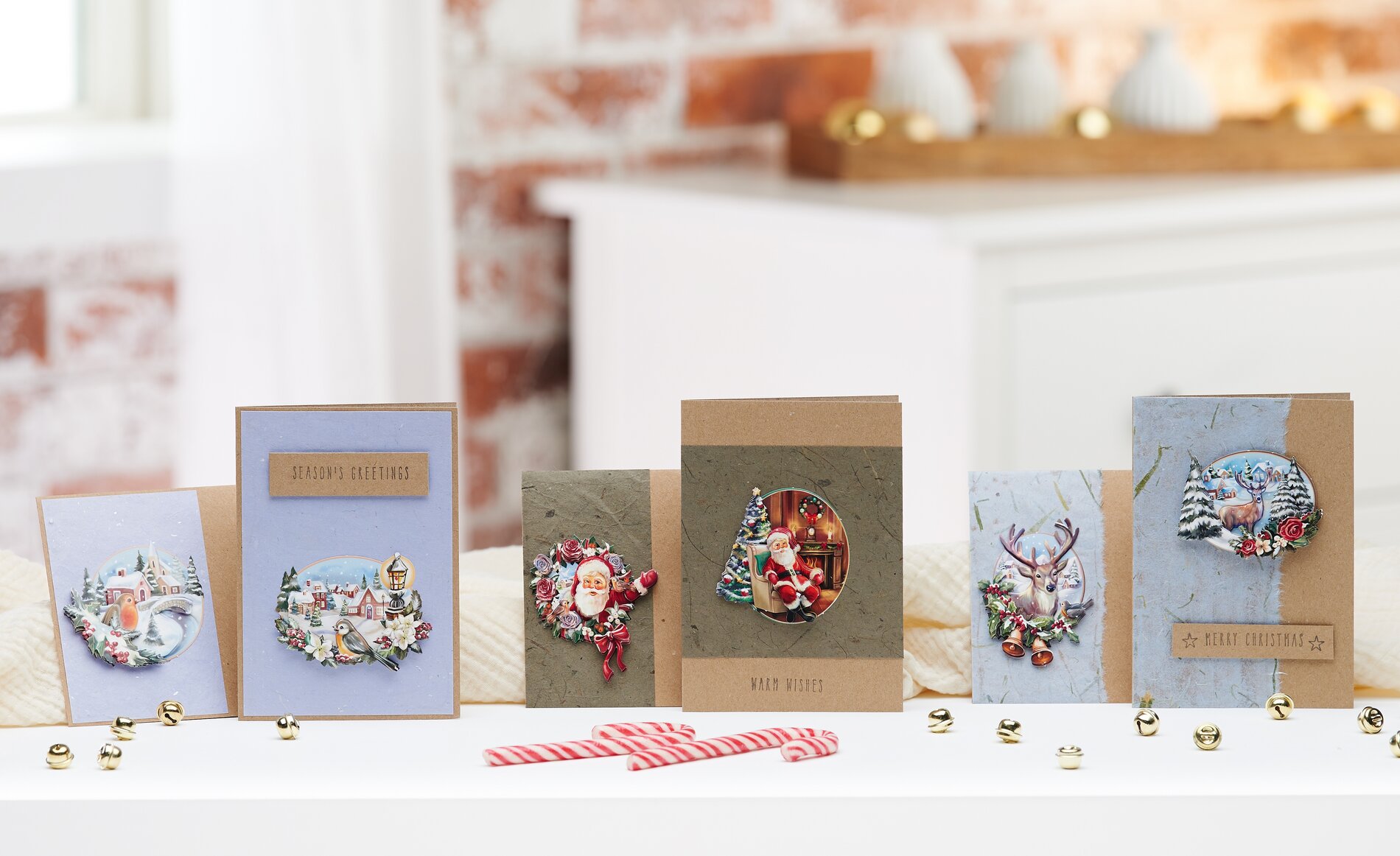 Weihnachtskarten From Santa with love