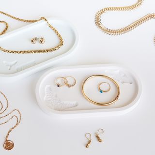 coaster made from creative casting slip