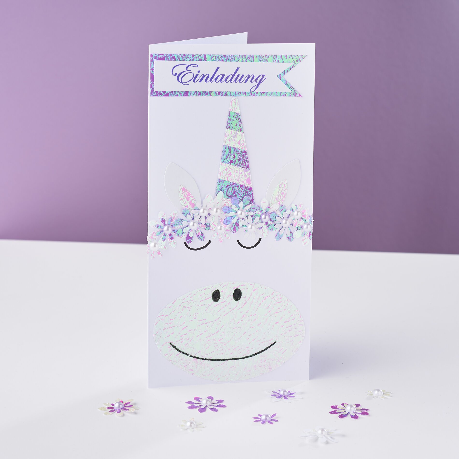 einladung einhorn