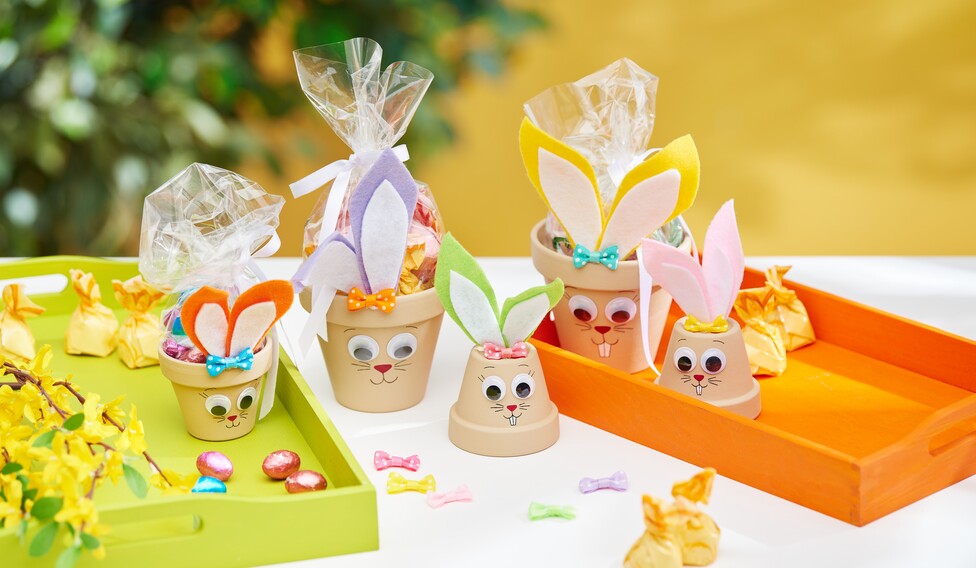 VBS Bastelset "Tontopf-Hasen"