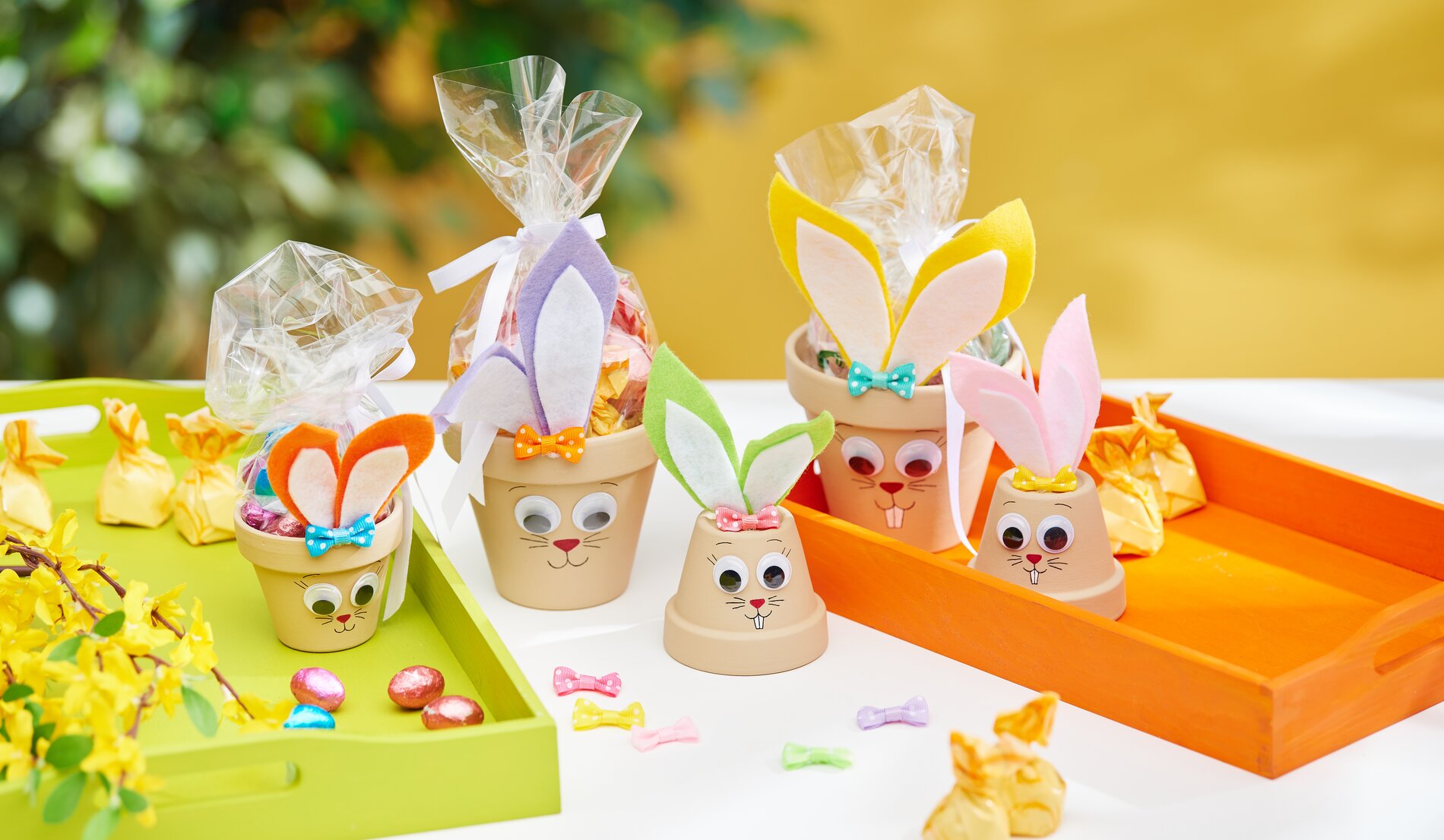 VBS Bastelset "Tontopf-Hasen"