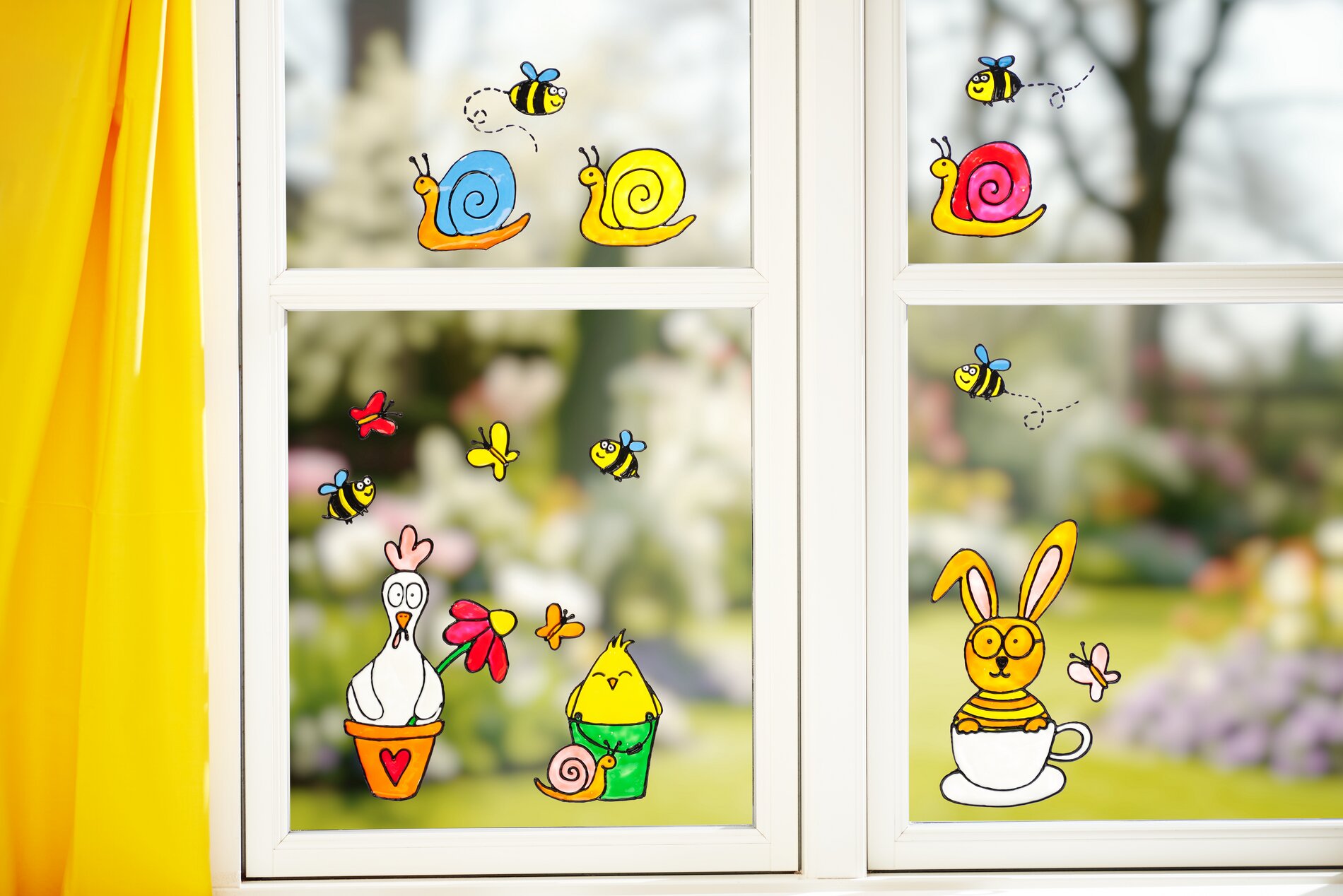 Window Color Osterbilder