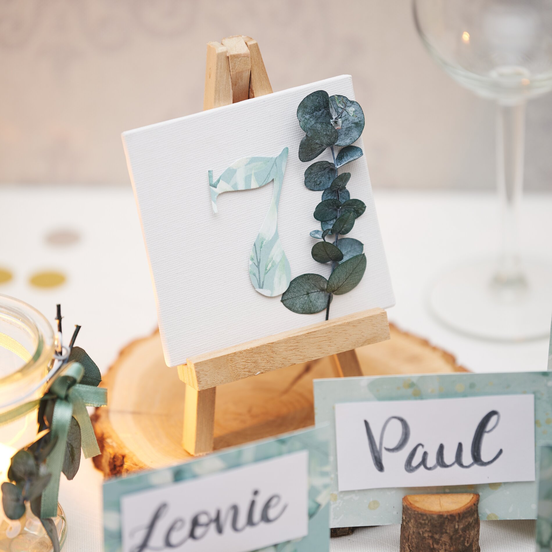 Hochzeit Tischdekoration