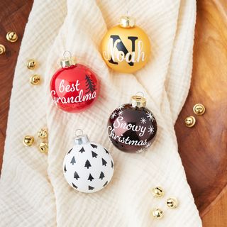 Tracciatura personalizzata di baubles di Natale