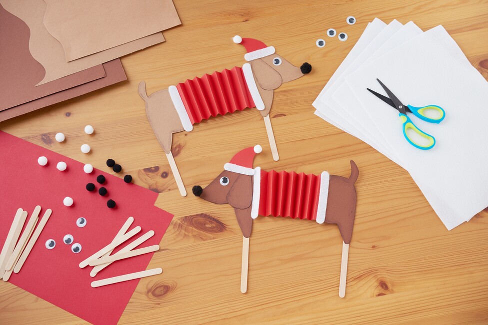 Dackel Fridolin basteln