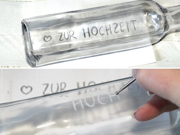 Glasgravur als Geschenkidee zur Hochzeit