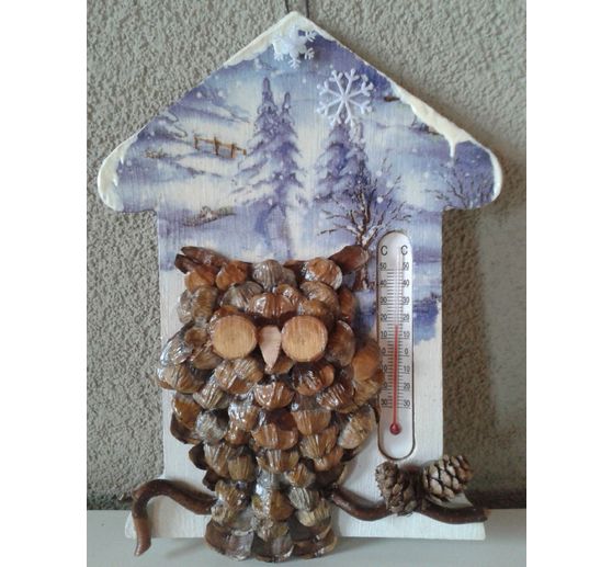 18_pflugedition_Eule im Winterwald_Kategorie Natur