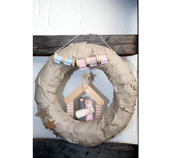 71_catelisa_Papier-Kranz Heilige Familie_Kategorie Pastell