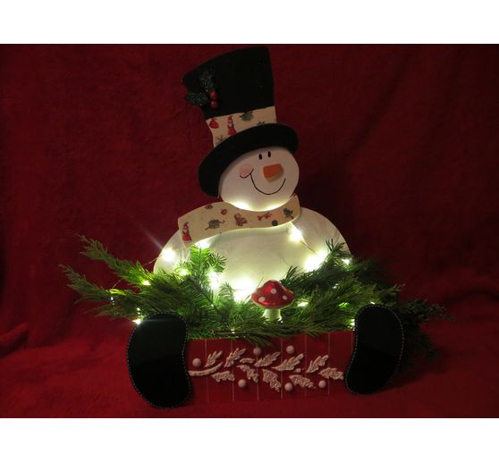 87_Bastelsteffi_Schneemann mit Kasten zum Dekorieren_Kategorie Klassisch