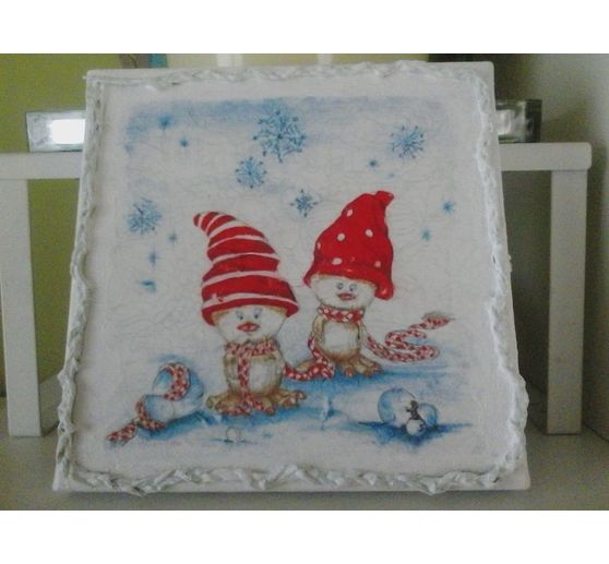 107_Mel112_weihnachtlicher Keilrahmen_Kategorie Klassisch