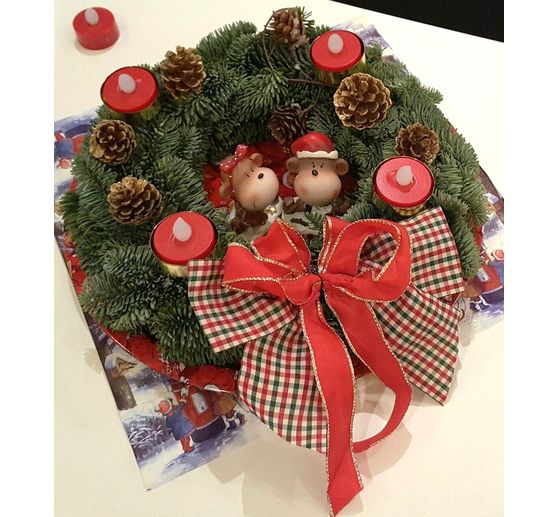 372_IsabellH_Advent mit Rentierpaar_Kategorie Klassisch