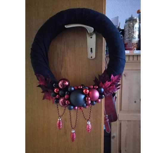 106_Chrissi_d&uuml;sterer Weihnachtskranz