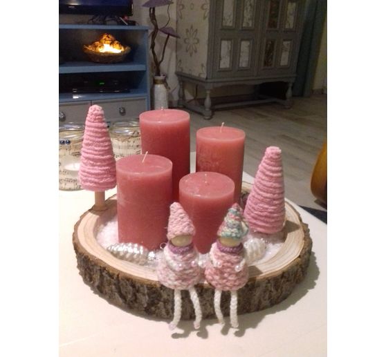 154_Kreativmaus_Adventskranz mit Wichtel