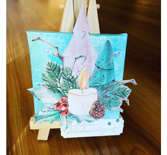 300_stinele_Kleine Stafflei zur Tischdeko