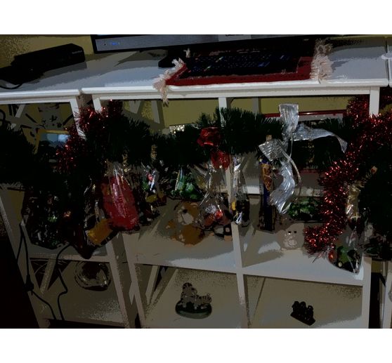 352_Rednose_Adventskalender mit W&auml;scheklammern