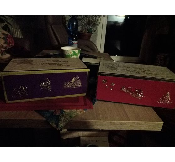 353_Rednose_2 Schuhkartons als Adventskalenderbeh&auml;lter