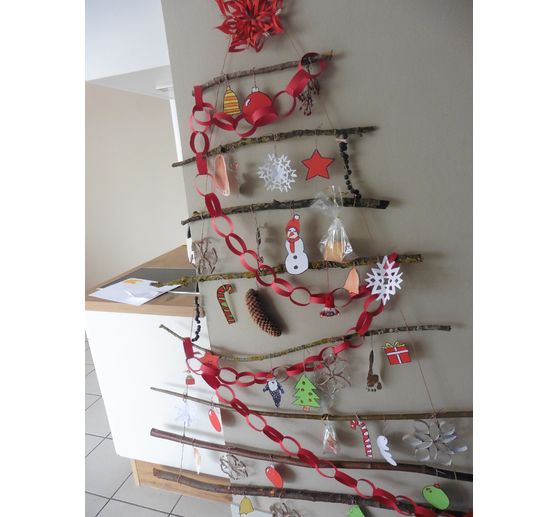 359_melililili_Gebastelter Weihnachtsbaum