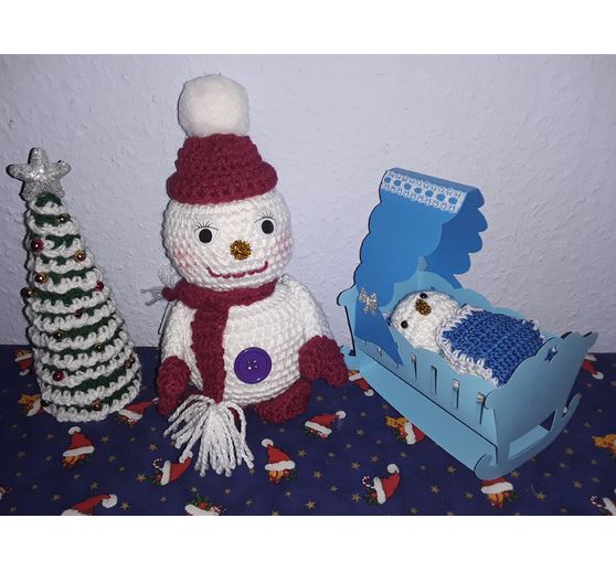 445_Petrad69_Schnee Mama mit Baby