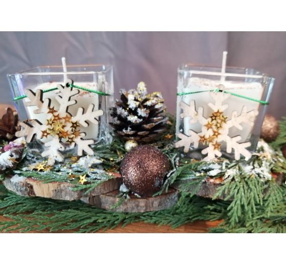 139_Fleur_D&eacute;coration de centre de table esprit nature