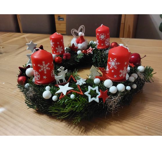 141_Rachel1103_Couronne de l'avant Rouge et Blanc