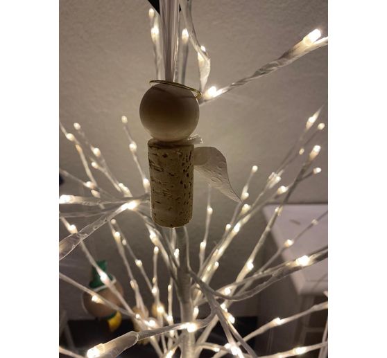 260_Kreativmara_Kleiner Engel zu Weihnachten (Baumschmuck)