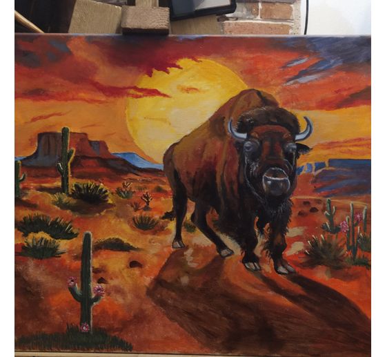 119_Beartiste_Tableau bison