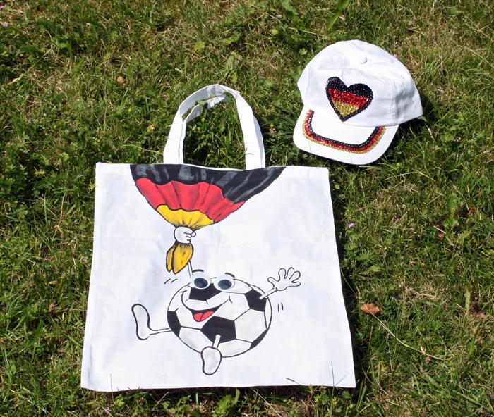 WM Tasche und Cappy WM Accessoires selber machen