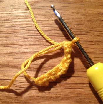 Amigurumi Magic Ring sechs Maschen Fadenring magischen Ring häkeln