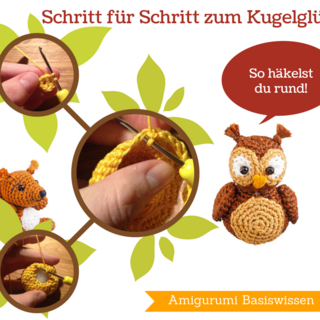 Kugel häkeln: Anleitung für Amigurumi