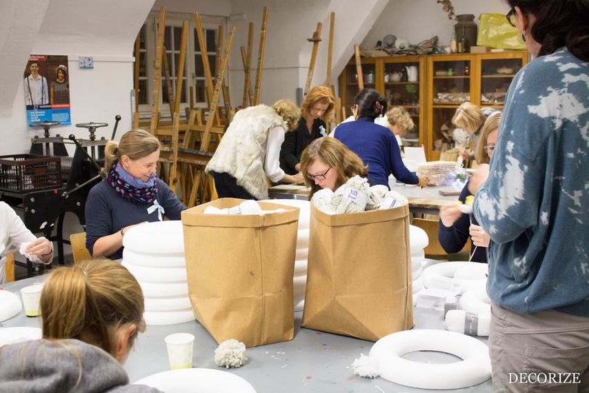 Von Kreativit&auml;t, Gemeinschaft und Pompons oder darum gibt es die Kreativ-Parties von Decorize