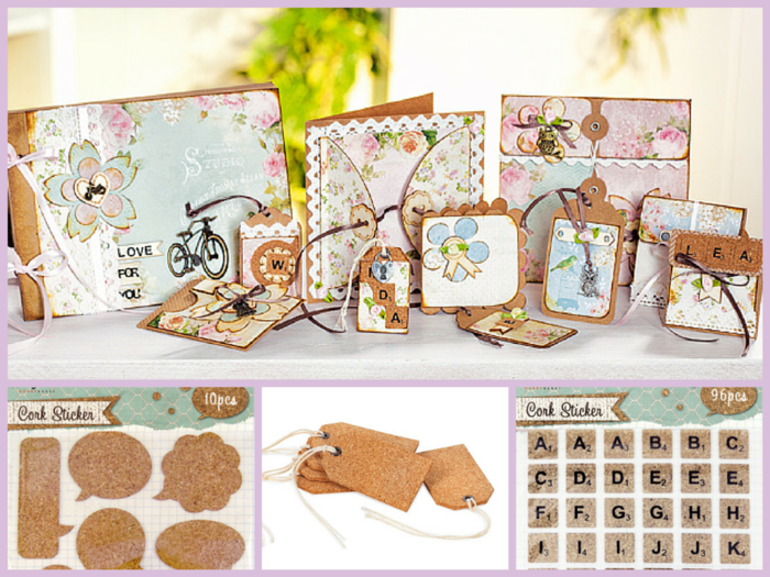 Trend Kork f&uuml;r Scrapbooking