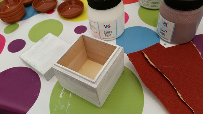 VBS Chalky Color Anleitung Kreidefarbe Workshop